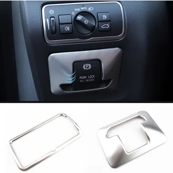 Car accessories ABS Chrome Electronic Handbrake Button Panel Trim Cover fit for Volvo XC60 V60 XC70 S60 S80 2010 - 2014
Car accessories ABS Chrome Electronic Handbrake Button Panel Trim Cover fit for Volvo XC60 V60 XC70 S60 S80 2010 - 2014