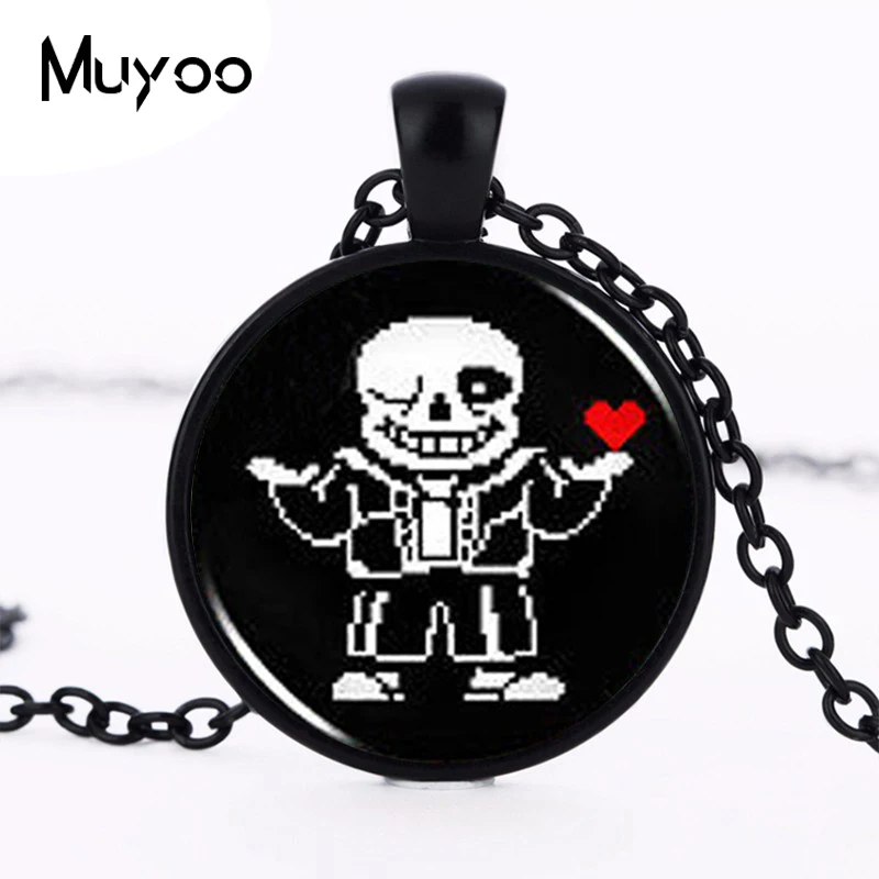Undertale Sans Game Gaming Men fans doll Fashion Necklace cosplay Pendant steampunk Jewelry best friends Gift chain pendants HZ1
Undertale Sans Game Gaming Men fans doll Fashion Necklace cosplay Pendant steampunk Jewelry best friends Gift chain pendants HZ1