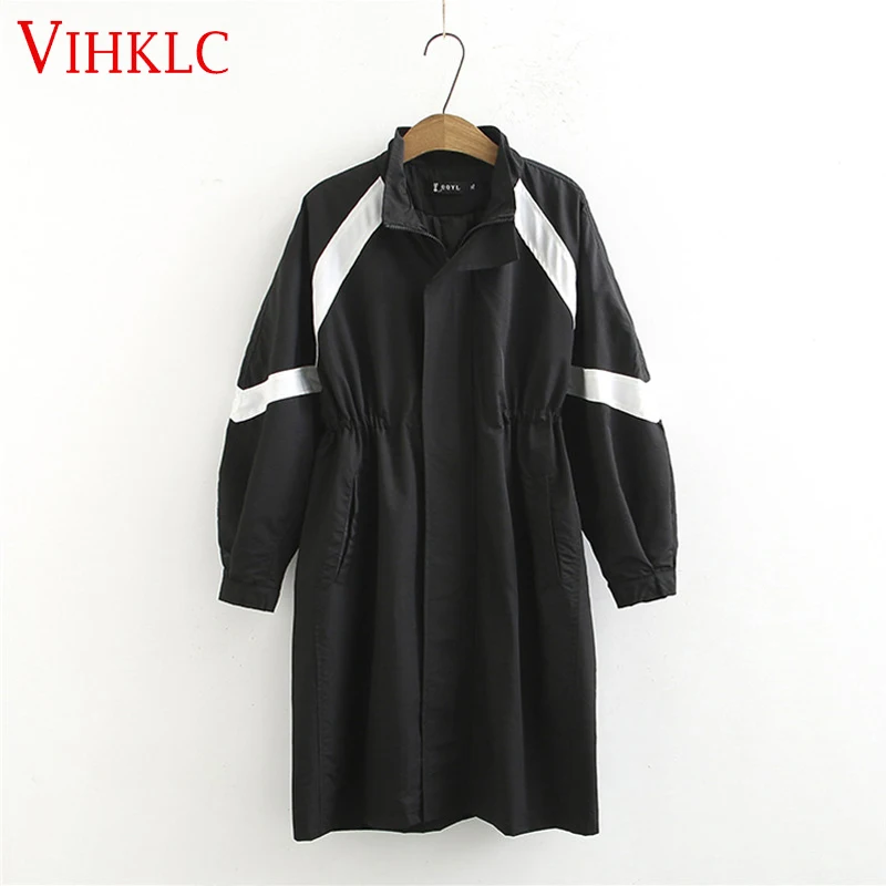 Windbreaker Jackets Women Long Jacket 2019 Spring Autumn New Thin Coat Version Loose chic Jacket Women Coat Plus SizeXL-4XL C689
Windbreaker Jackets Women Long Jacket 2019 Spring Autumn New Thin Coat Version Loose chic Jacket Women Coat Plus SizeXL-4XL C689