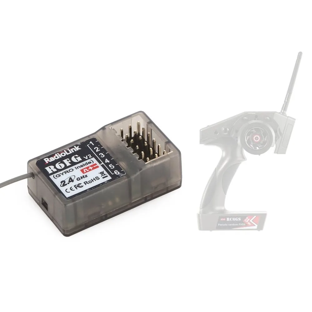 RC Parts R6FG /R6F 2.4GHz 6 CH FHSS Receiver High Voltage Gyro Integrated For RC4GS RC3S RC4G T8FB RC6GS RC Car Boat Transmitter
RC Parts R6FG /R6F 2.4GHz 6 CH FHSS Receiver High Voltage Gyro Integrated For RC4GS RC3S RC4G T8FB RC6GS RC Car Boat Transmitter