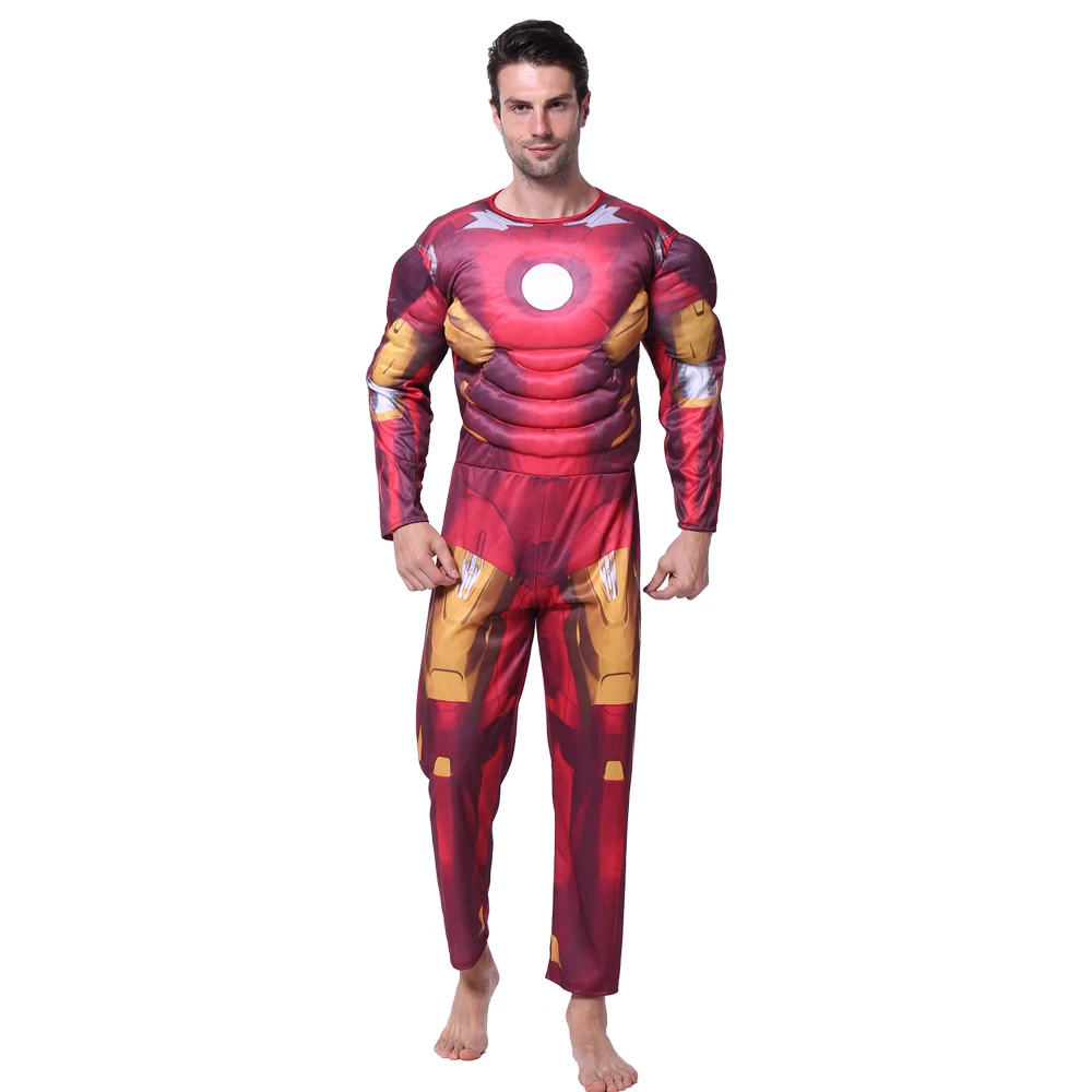 Children the avengers Iron man costume with musle .stretchy party clothes ,clothing for kid costume halloween
Children the avengers Iron man costume with musle .stretchy party clothes ,clothing for kid costume halloween