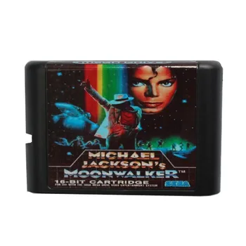 Sega MD game card - Micheal Jackson's Moonwalker for 16 bit Sega MD game Cartridge Megadrive Genesis system
Sega MD game card - Micheal Jackson's Moonwalker for 16 bit Sega MD game Cartridge Megadrive Genesis system