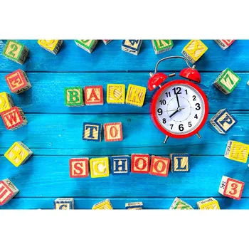 New Vinyl Backgrounds Studio Photography Back To School Season Blue Wood Clock Decor Children Backdrops For Photo Studio
New Vinyl Backgrounds Studio Photography Back To School Season Blue Wood Clock Decor Children Backdrops For Photo Studio