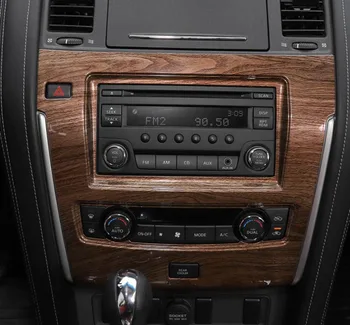 Console dashboard penal GPS Button model decorative cover stikcer trim for nissan patrol Interior Accessories 2017 2018
Console dashboard penal GPS Button model decorative cover stikcer trim for nissan patrol Interior Accessories 2017 2018