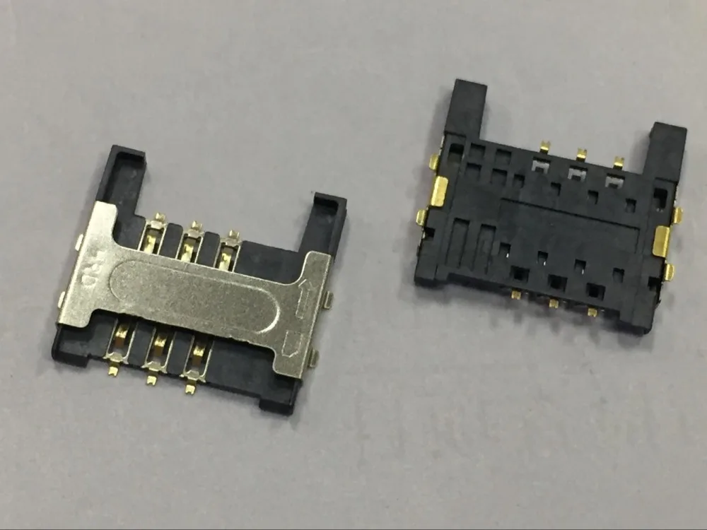 Old Machine Flip Bar Slider Micro 6pin SIM Card Slot Tray Holder Reader Adapter Patch Motherboard Replacement Cellphone LCN
Old Machine Flip Bar Slider Micro 6pin SIM Card Slot Tray Holder Reader Adapter Patch Motherboard Replacement Cellphone LCN