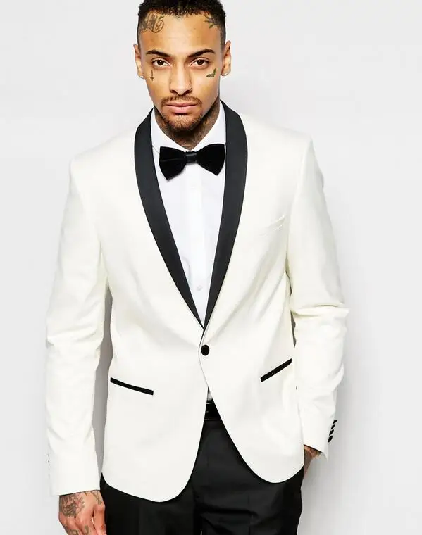 Custom made White Mens Suit men blazers Wedding Men Slim Fit Suits Mens Wedding groom tuxedos Coat Pant Suit + Pant + Tie
Custom made White Mens Suit men blazers Wedding Men Slim Fit Suits Mens Wedding groom tuxedos Coat Pant Suit + Pant + Tie