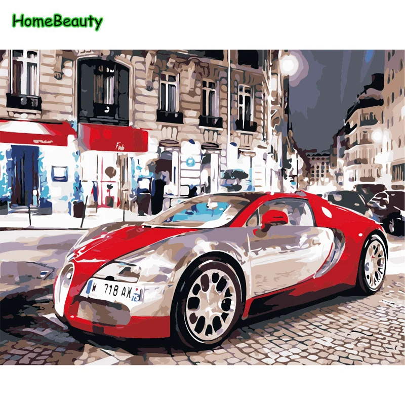 Painting by numbers red car hand-paints on canvas with drawing by number for living room on the wall decoration wall art XY5099
Painting by numbers red car hand-paints on canvas with drawing by number for living room on the wall decoration wall art XY5099