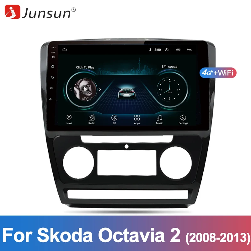 Junsun V1 2G+32G Android 9.0 DSP For SKODA Octavia 2 2008-2013 Car Radio Multimedia Video Player Navigation GPS RDS 2 din dvd
Junsun V1 2G+32G Android 9.0 DSP For SKODA Octavia 2 2008-2013 Car Radio Multimedia Video Player Navigation GPS RDS 2 din dvd
