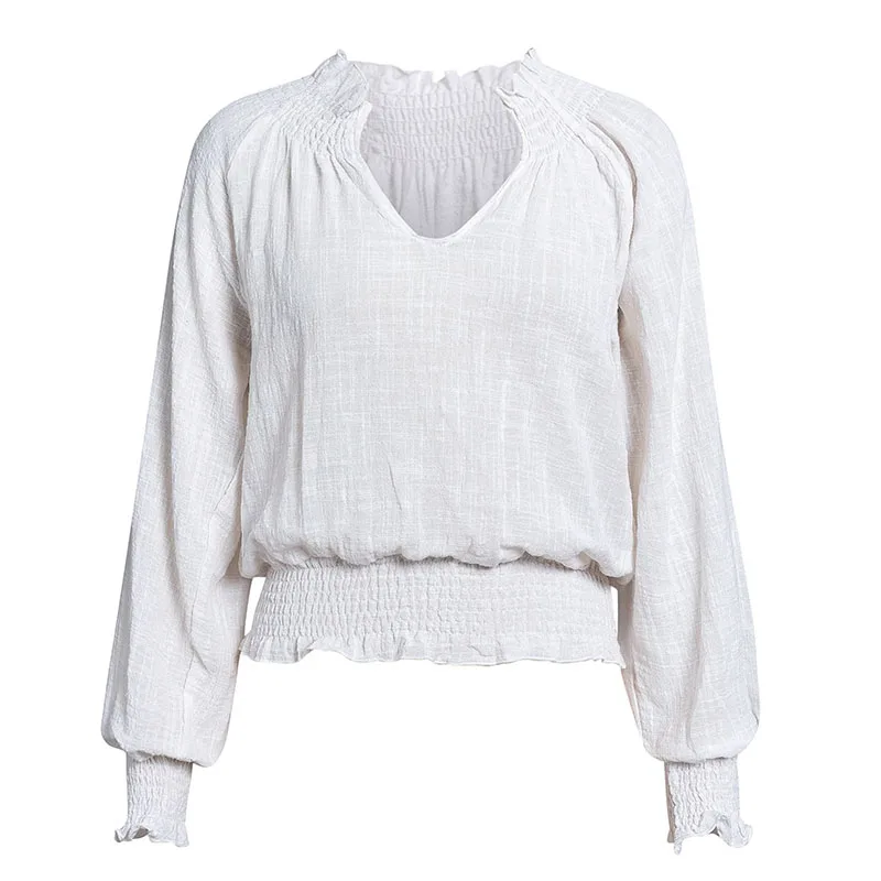 Sexy v neck white ruffle blouse women Summer lantern sleeve loose elegant casual Blouses female streetwear blouse shirt
Sexy v neck white ruffle blouse women Summer lantern sleeve loose elegant casual Blouses female streetwear blouse shirt