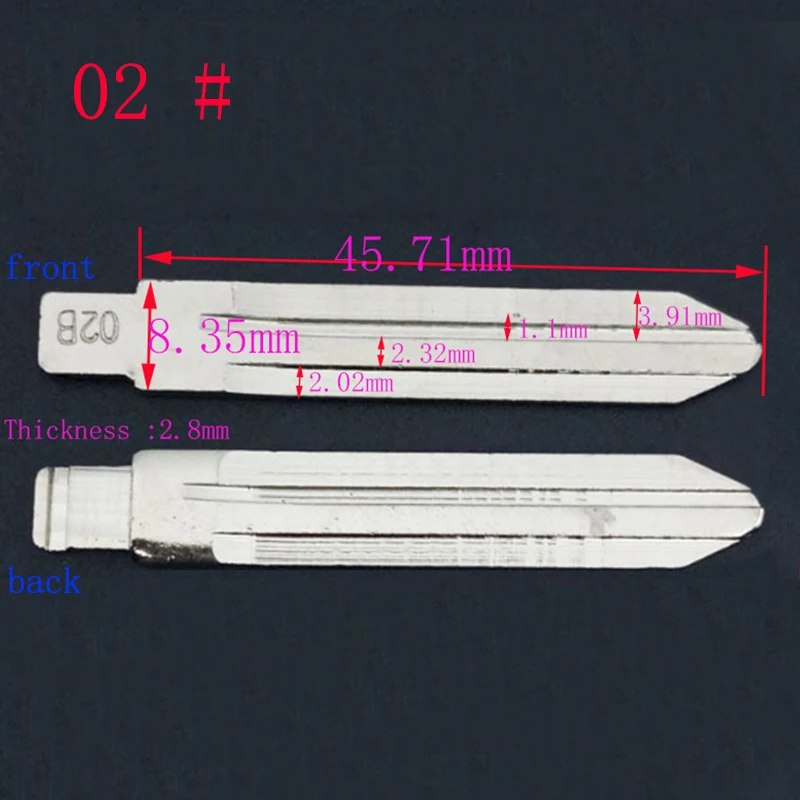 Car Replacement Key blade Flip Floding Remote Blank Car Key Uncut Blade For Toyota
Car Replacement Key blade Flip Floding Remote Blank Car Key Uncut Blade For Toyota