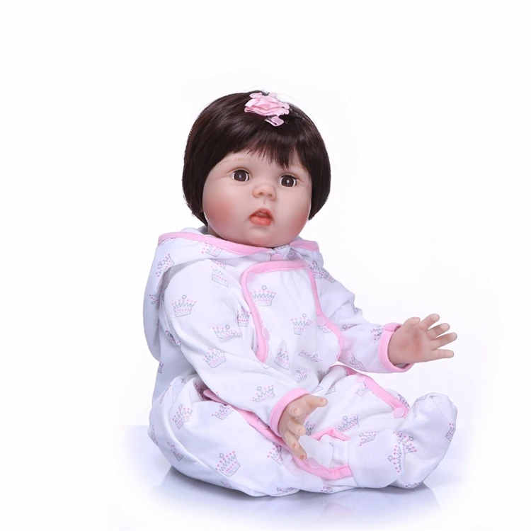 NPK 23'' 57 cm New Arrival Baby Girl Reborn Dolls Kids Toy soft cloth body Silicone Vinyl Real Life Bebe Reborn Alive Doll
NPK 23'' 57 cm New Arrival Baby Girl Reborn Dolls Kids Toy soft cloth body Silicone Vinyl Real Life Bebe Reborn Alive Doll