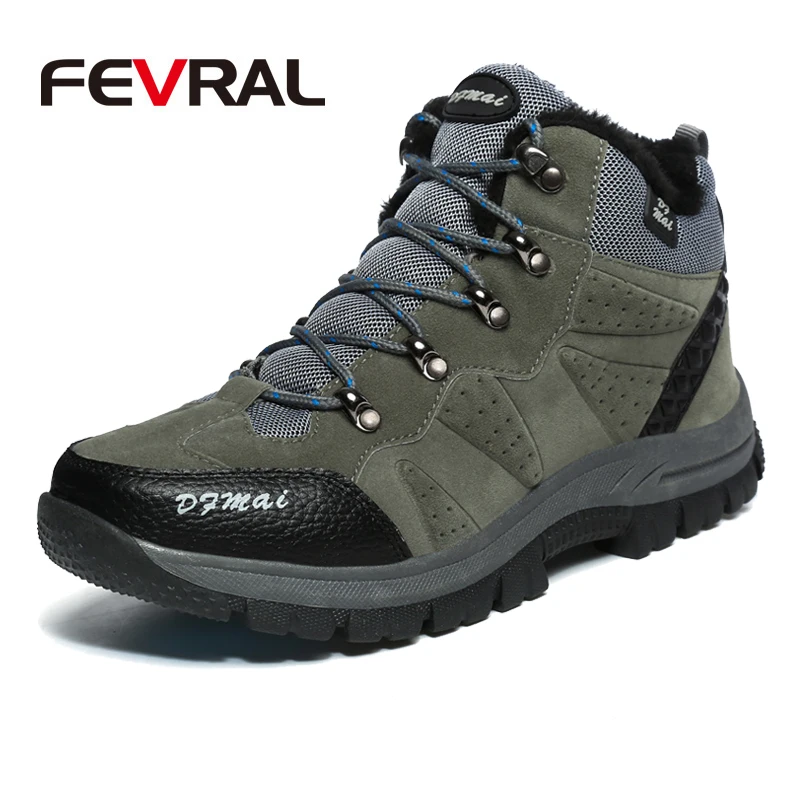 FEVRAL Brand New Men Boots for Men Winter Comfortable Snow Boots Warm Fur&Plush Lace Up High Top Men Shoes Sneakers Size 36~48
FEVRAL Brand New Men Boots for Men Winter Comfortable Snow Boots Warm Fur&Plush Lace Up High Top Men Shoes Sneakers Size 36~48