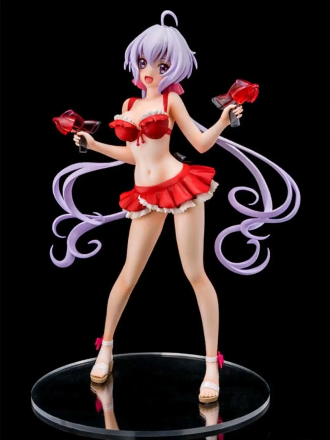 22cm Senki Zessho Symphogear Anime Action Figure Chris Yukine Swimsuit Ver PVC Model 1/7 Sexy Bikini Collectible Doll Brinquedos 
22cm Senki Zessho Symphogear Anime Action Figure Chris Yukine Swimsuit Ver PVC Model 1/7 Sexy Bikini Collectible Doll Brinquedos