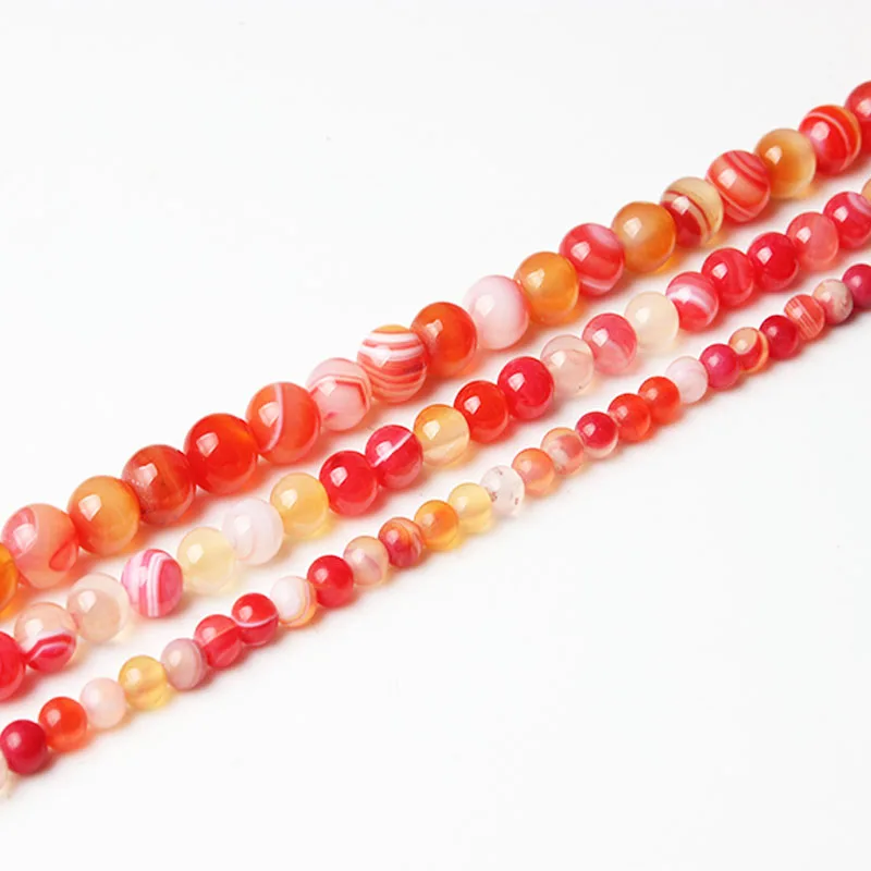 LanLi 4/6/8/10/12mm Natural Pink Rose Veined agates stones Loose Beads Suitable for DIY female bracelet necklace accessories
LanLi 4/6/8/10/12mm Natural Pink Rose Veined agates stones Loose Beads Suitable for DIY female bracelet necklace accessories