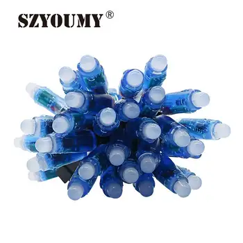 SZYOUMY 12mm WS2811 2811 IC Full Color Pixel LED Module Light DC 5V input IP68 waterproof RGB color Digital LED Pixel Light
SZYOUMY 12mm WS2811 2811 IC Full Color Pixel LED Module Light DC 5V input IP68 waterproof RGB color Digital LED Pixel Light