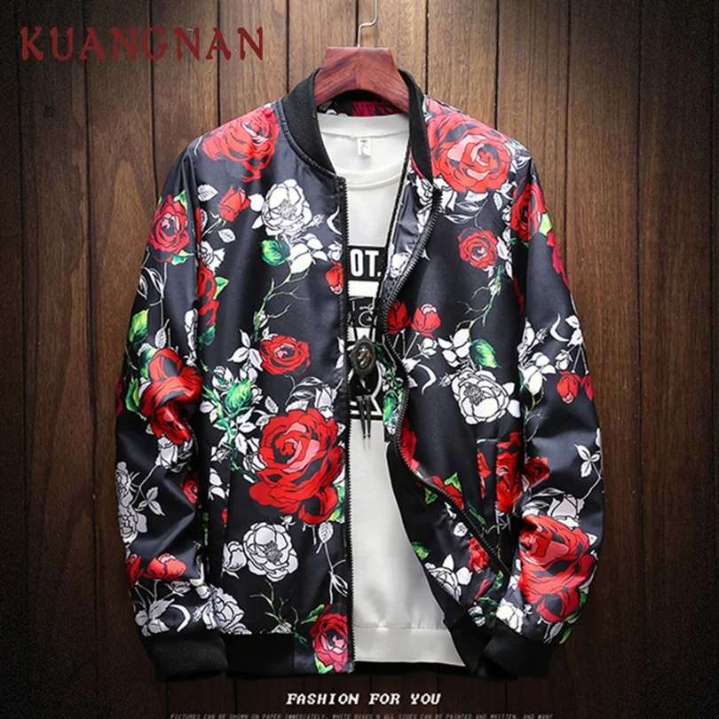 KUANGNAN Japan Style Streetwear Rose Jacket Men Hip Hop Windbreaker 5XL Men Jacket Clothing Bomber Jacket Men Clothes 2019 New
KUANGNAN Japan Style Streetwear Rose Jacket Men Hip Hop Windbreaker 5XL Men Jacket Clothing Bomber Jacket Men Clothes 2019 New