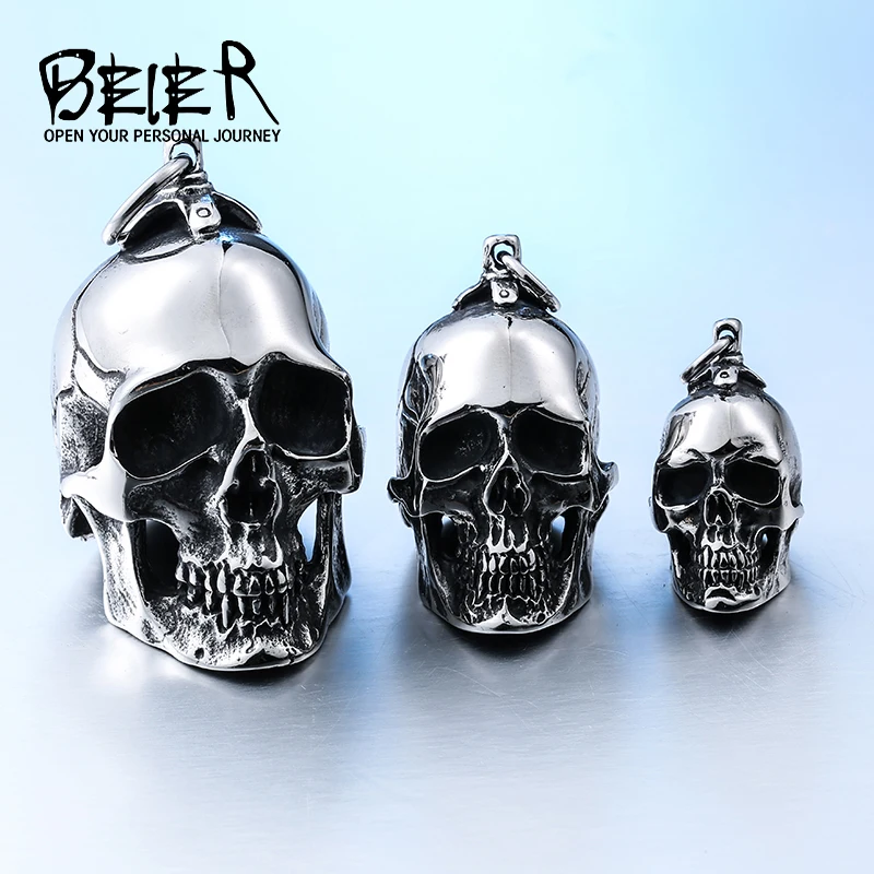 BEIER New Big Stainless Steel 3D Pendant Neckalce For Man Biker Punk Collection Skull Jewelry BP8-042
BEIER New Big Stainless Steel 3D Pendant Neckalce For Man Biker Punk Collection Skull Jewelry BP8-042