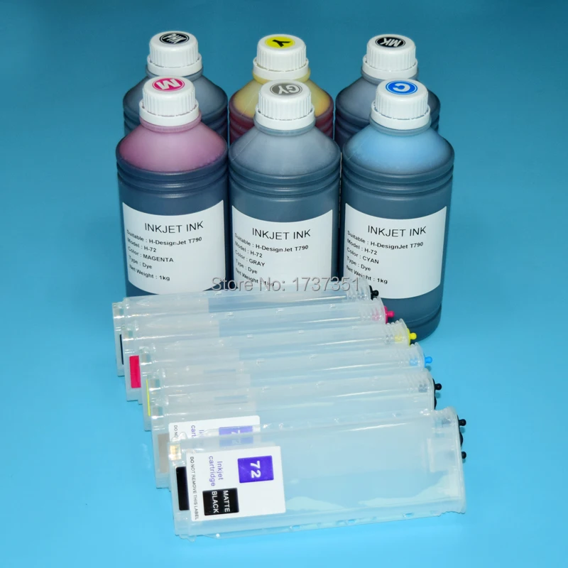 Картридж с чернилами для HP Designjet 72 t610 t620 t770 t790 t1100 t1120 t1200 t1300 t2300
Картридж с чернилами для HP Designjet 72 t610 t620 t770 t790 t1100 t1120 t1200 t1300 t2300