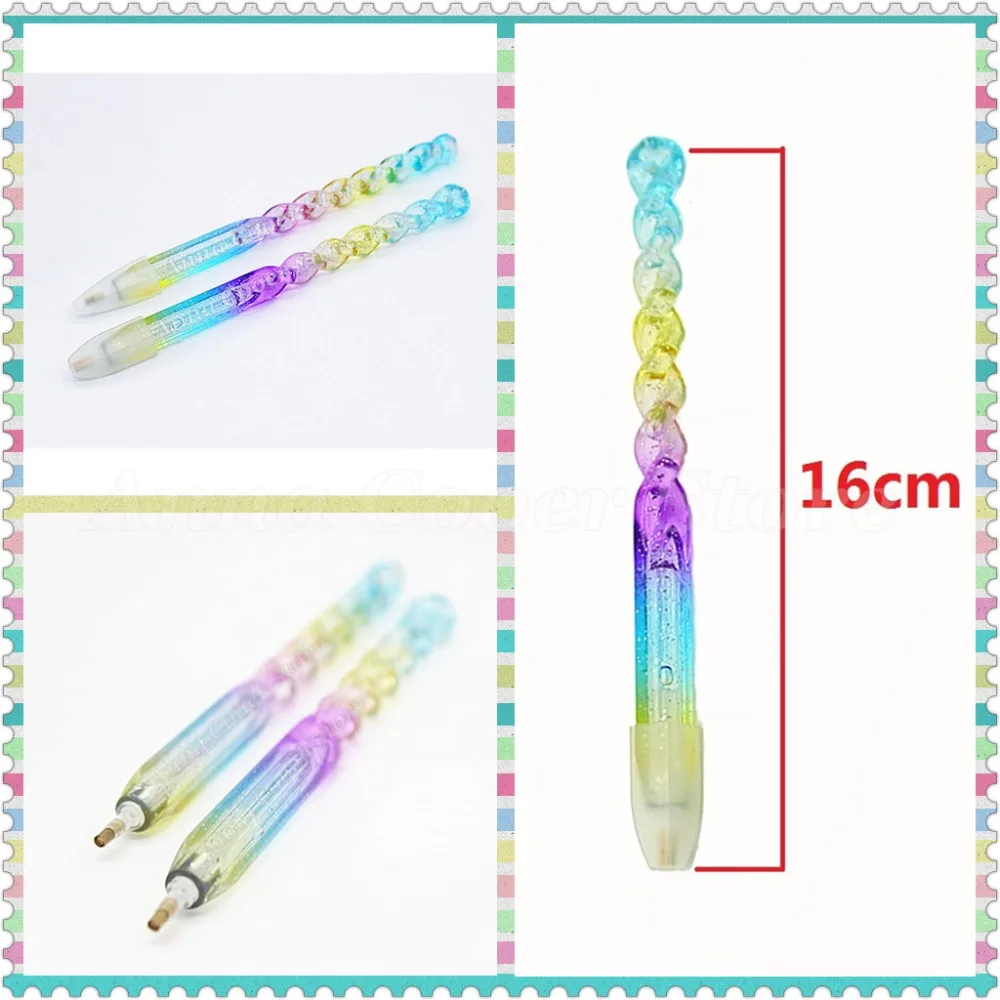 New Diamond Embroidery Accessories 5D DIY Diamond Painting Tools Square/Round Drill Point Pen Diamond Mosaic Cartoon Pencil
New Diamond Embroidery Accessories 5D DIY Diamond Painting Tools Square/Round Drill Point Pen Diamond Mosaic Cartoon Pencil