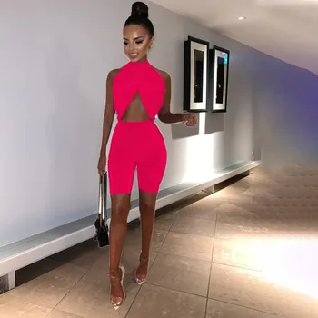 Women Two Piece Outfits Sexy Off The Shoulder Backless Crop Top And Bandage Shorts Summer 2 Pcs Matching Sets
Women Two Piece Outfits Sexy Off The Shoulder Backless Crop Top And Bandage Shorts Summer 2 Pcs Matching Sets