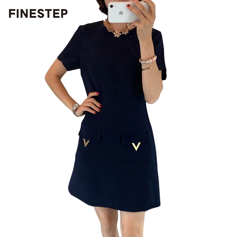2019 Solid Dress Spring O-neck Women High Quality Dress High Brand 2019 Elegant Midi Dresses with Short Sleeve Female Dress
2019 Solid Dress Spring O-neck Women High Quality Dress High Brand 2019 Elegant Midi Dresses with Short Sleeve Female Dress