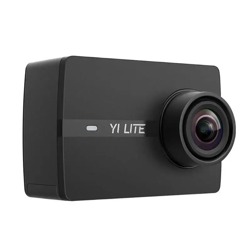 

Xiaomi Yi Lite Action Camera 16MP 4K 1GB+4GB Sports Camera 2 inch LCD Touch Screen 150 Wide Angle Lens EIS CMOS Camera Black