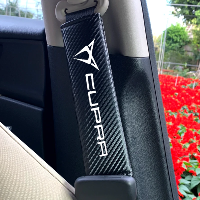2pcs Car Carbon fiber Seat Belt Pad Seat Cover Fit for Seat Leon Ibiza cupra Altea Belt Racing Automobiles Interior Accessories
2pcs Car Carbon fiber Seat Belt Pad Seat Cover Fit for Seat Leon Ibiza cupra Altea Belt Racing Automobiles Interior Accessories