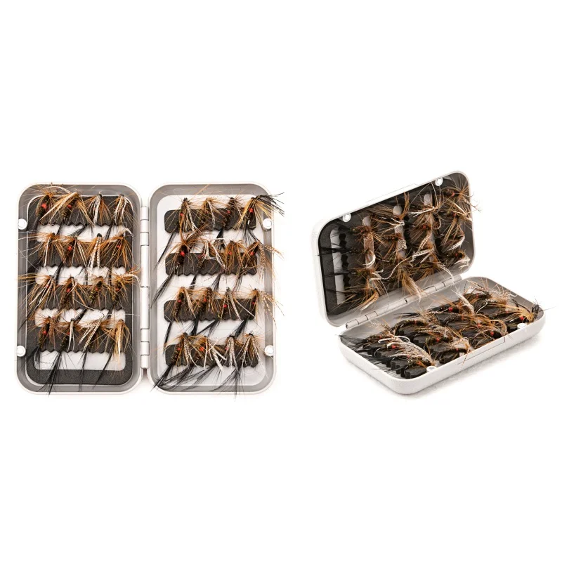 32pcs Winter Ice fishing Fly Fishing Lure Flies Trout Lures Dry/Wet Flies Nymphs 10# hook Ice Fishing Lures Artificial Bait
32pcs Winter Ice fishing Fly Fishing Lure Flies Trout Lures Dry/Wet Flies Nymphs 10# hook Ice Fishing Lures Artificial Bait