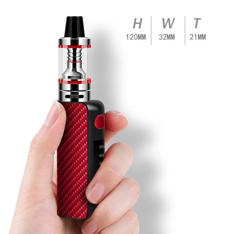 Mini 80W Mod Box Kit Electronic Cigarette 2.5ML 0.3ohm Tank 1600mAh Battery Liquid E Cigarettes Vape Pen Vaporizer Mod Kit
Mini 80W Mod Box Kit Electronic Cigarette 2.5ML 0.3ohm Tank 1600mAh Battery Liquid E Cigarettes Vape Pen Vaporizer Mod Kit