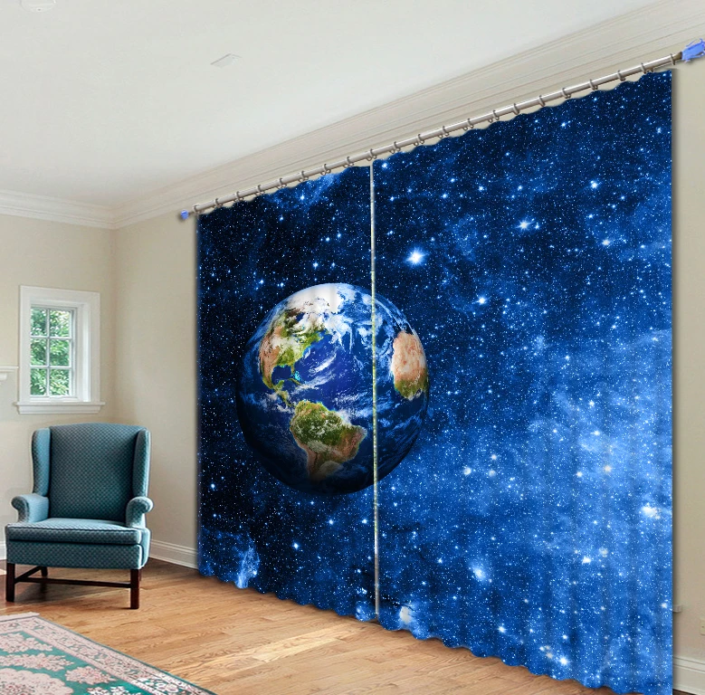 Planet and Starry sky 3D Blackout Luxury Curtains For Living room Bedding room Tapestry Wall Carpet Drapes Cotinas para sala
Planet and Starry sky 3D Blackout Luxury Curtains For Living room Bedding room Tapestry Wall Carpet Drapes Cotinas para sala