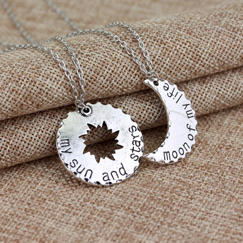 dongsheng Game Of Thrones Necklace Moon Of My Life My Sun Stars Pendant Necklace His&Hers Khal/Khaleesi Necklace For Couple Gift
dongsheng Game Of Thrones Necklace Moon Of My Life My Sun Stars Pendant Necklace His&Hers Khal/Khaleesi Necklace For Couple Gift