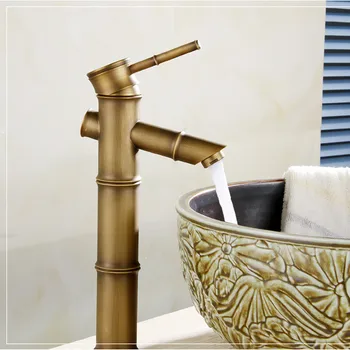 Free shipping Single handle bamboo bathroom faucet with bronze finishing antique basin faucet of hot cold basin mixer taps
Free shipping Single handle bamboo bathroom faucet with bronze finishing antique basin faucet of hot cold basin mixer taps