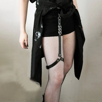 2020 New Arrival Sexy Lingerie Women Bondage Thigh Garter Harajuku Gothic Harness Ladies Suspender Black Stocking Leather Belts
2020 New Arrival Sexy Lingerie Women Bondage Thigh Garter Harajuku Gothic Harness Ladies Suspender Black Stocking Leather Belts