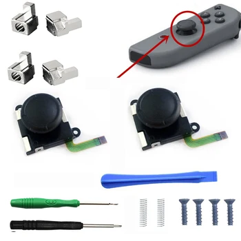 Nintend Switch NS Joy Con 3D Analog Thumb Stick Sensor Potentiometer with Metal Lock Buckles Repair Springs For Nintendo switch
Nintend Switch NS Joy Con 3D Analog Thumb Stick Sensor Potentiometer with Metal Lock Buckles Repair Springs For Nintendo switch