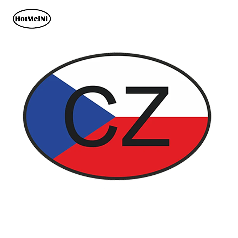 HotMeiNi 13cm x9.1cm Car Styling Cz Czech Republic Country Code Oval With Flag Car Sticker Helmet Waterproof Bumper Accessories
HotMeiNi 13cm x9.1cm Car Styling Cz Czech Republic Country Code Oval With Flag Car Sticker Helmet Waterproof Bumper Accessories