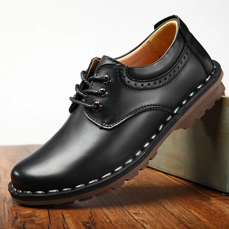 Genuine Leather Men Casual Sneakers Brand Lace Up Footwear For Men Comfortable Walking Shoes Men Rubber Man Flats Casual Shoes
Genuine Leather Men Casual Sneakers Brand Lace Up Footwear For Men Comfortable Walking Shoes Men Rubber Man Flats Casual Shoes