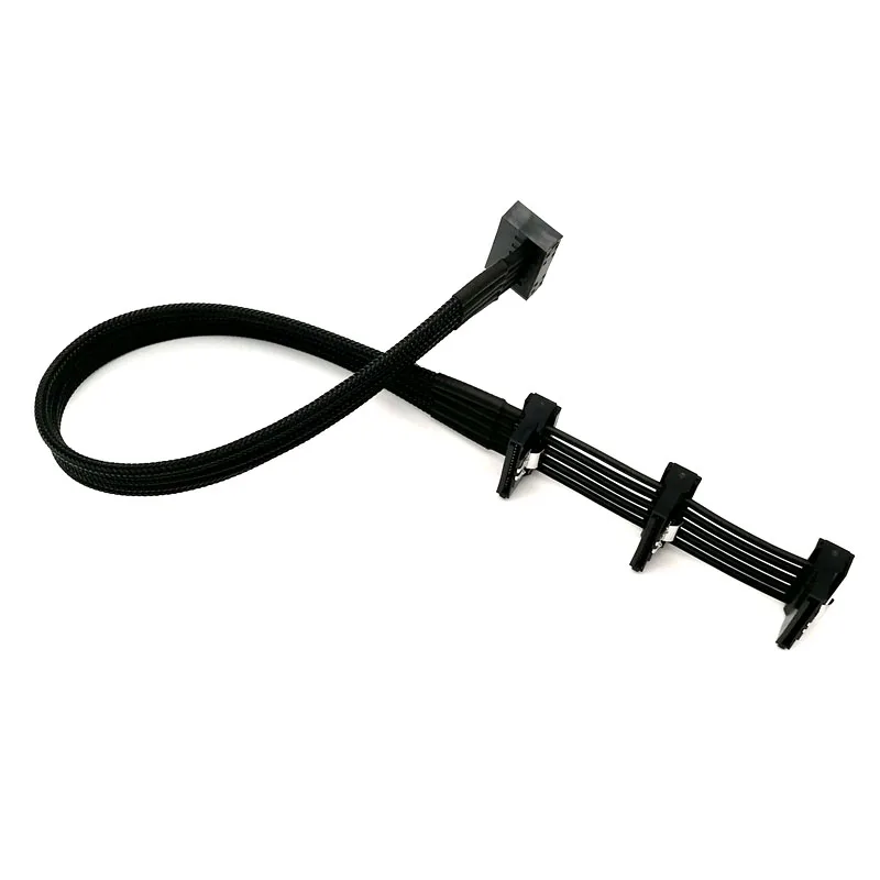 Angitu SATA 15Pin Male to 3x Female кабель адаптера питания с защелкой черный рукав HDD кабели питания
Angitu SATA 15Pin Male to 3x Female кабель адаптера питания с защелкой черный рукав HDD кабели питания