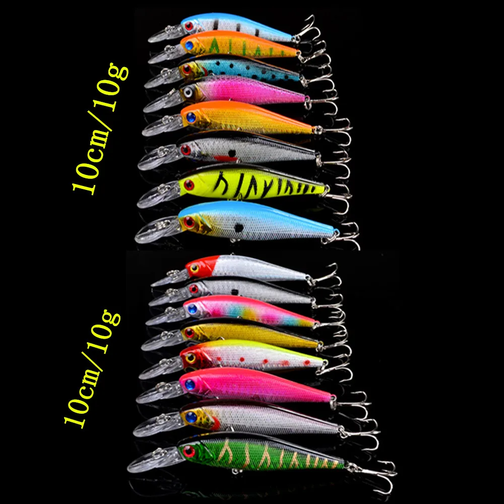 16pcs/set Mixed Fishing Lures Set isca Artificial Fishing kit Minnow Fishing Wobblers Crankbait Bass Hard Bait Fishing Tackle
16pcs/set Mixed Fishing Lures Set isca Artificial Fishing kit Minnow Fishing Wobblers Crankbait Bass Hard Bait Fishing Tackle