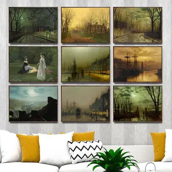 Home Decoration Art Wall Pictures Fro Living Room Poster Print Canvas Paintings British John Atkinson Grimshaw Port Greenock
Home Decoration Art Wall Pictures Fro Living Room Poster Print Canvas Paintings British John Atkinson Grimshaw Port Greenock
