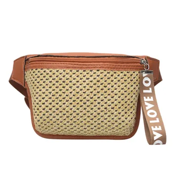 Women Fashion Woven Fanny Pack Casual Wild Chest Bags Anti-Theft Phone Bags Bumbag 2019 Tide Knitting Female Belt Bags
Women Fashion Woven Fanny Pack Casual Wild Chest Bags Anti-Theft Phone Bags Bumbag 2019 Tide Knitting Female Belt Bags
