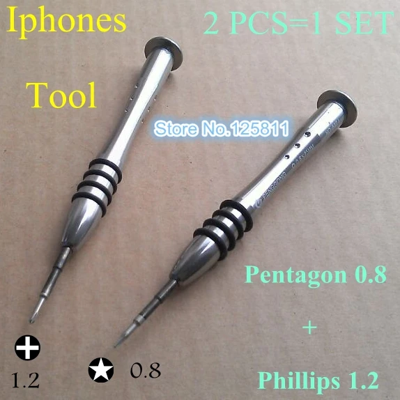 10 SET Precision screwdriver tools KIT Pentalobe 0.8 + Phillips1.2 cell phones DIY Repair Tools KIT for iPhone 3G/4Gs/4s/5G/5GS
10 SET Precision screwdriver tools KIT Pentalobe 0.8 + Phillips1.2 cell phones DIY Repair Tools KIT for iPhone 3G/4Gs/4s/5G/5GS