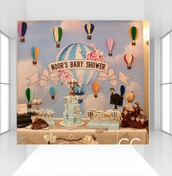 birthday background for photo studio colorful hot air balloon baby shower custom photography backdrop table dessert CZ-109
birthday background for photo studio colorful hot air balloon baby shower custom photography backdrop table dessert CZ-109