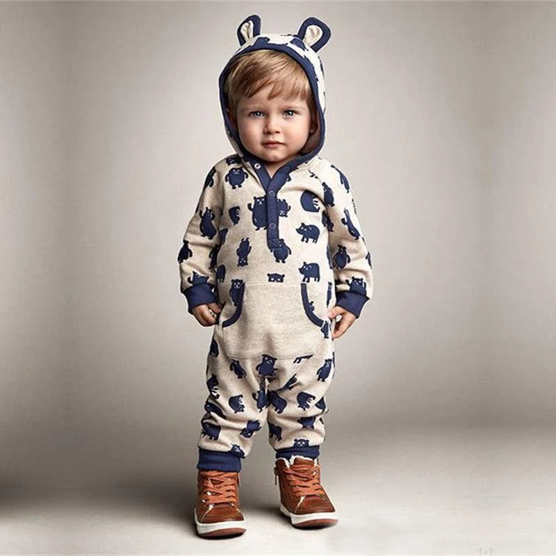 baby rompers cute ear hooded cotton jumpsuit baby girl overalls newborn baby boy clothes BBR002
baby rompers cute ear hooded cotton jumpsuit baby girl overalls newborn baby boy clothes BBR002