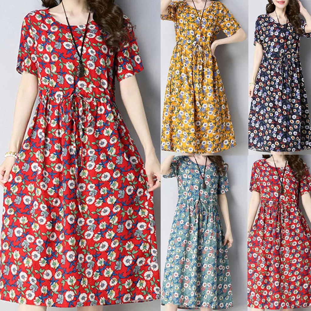 2019 summer personality style Women's Vintage Print dresses Short Sleeve O-Neck Casual Dress harajuku dress vestido blanco
2019 summer personality style Women's Vintage Print dresses Short Sleeve O-Neck Casual Dress harajuku dress vestido blanco