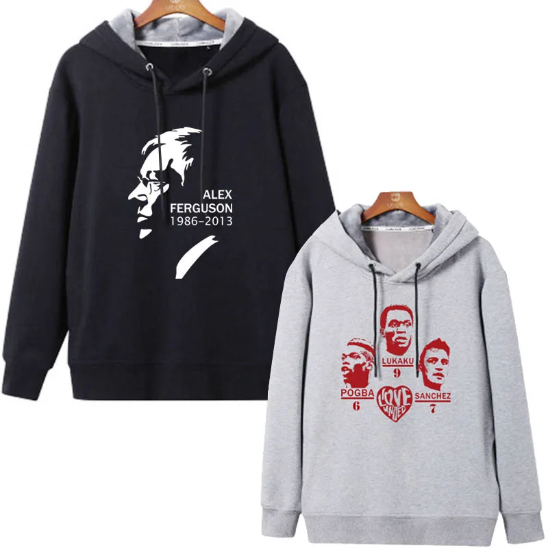 Alex Ferguson Mourinho Paul Pogba Alexis Sanchez Wayne Rooney Beckham Lukaku Hoodie cotton football jacket and long sleeved coat
Alex Ferguson Mourinho Paul Pogba Alexis Sanchez Wayne Rooney Beckham Lukaku Hoodie cotton football jacket and long sleeved coat
