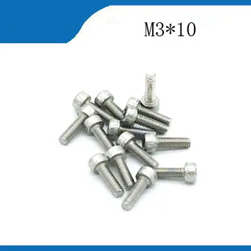 Free shipping M3*10 20pcs 304 stainless steel hexagon socket head cap screw,DIN912 bolt satinless nails,bolts,reveter
Free shipping M3*10 20pcs 304 stainless steel hexagon socket head cap screw,DIN912 bolt satinless nails,bolts,reveter