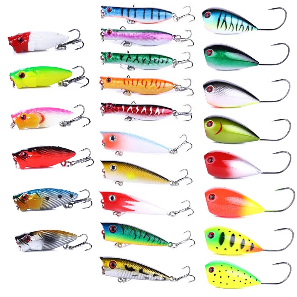 HENGJIA 24pcs/lot Isca Artificial Mixed Popper Fishing Lures Set Wobbler Hard Bait Pesca KIT Fishing Tackle
HENGJIA 24pcs/lot Isca Artificial Mixed Popper Fishing Lures Set Wobbler Hard Bait Pesca KIT Fishing Tackle
