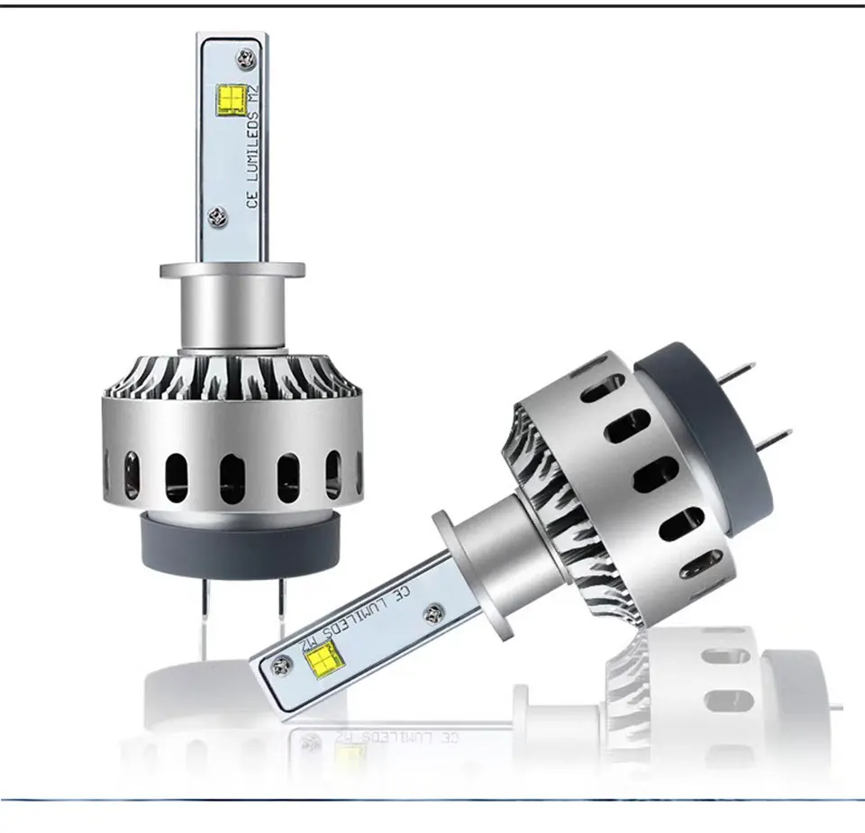 Auto Headlamp LED Light H1 H4 H7 Car Headlight Bulbs H11 9005 9006 LED Lamp Kit 12V 24V Automotive 80W 9600LM  LEDs (17)