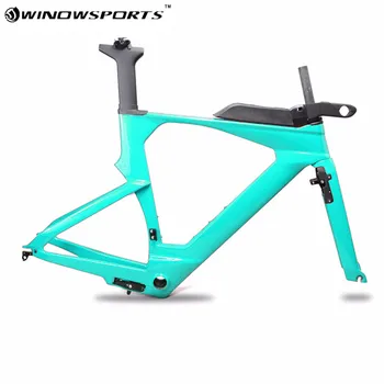 

Aero triathlon Time Trial Racing bicycle 700C carbon fibre frame size 48/51/54 Chinese taiwan bike frame DI2 TT carbon frameset