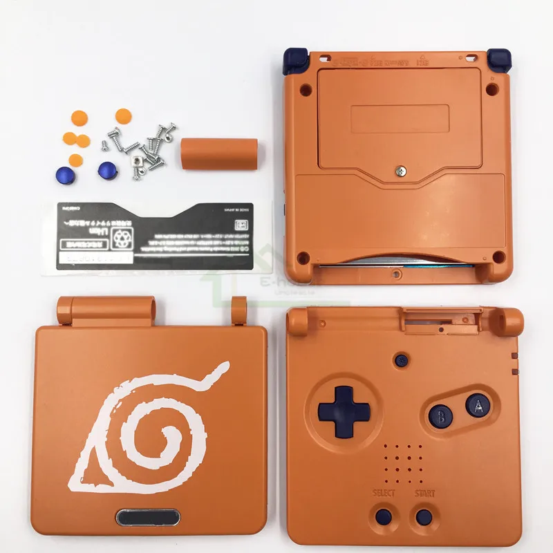 E-house for Nintendo Naruto Limited Edition GBA SP Shell Housing Cover For Game Boy Advance SP Replacement Housing Case
E-house for Nintendo Naruto Limited Edition GBA SP Shell Housing Cover For Game Boy Advance SP Replacement Housing Case